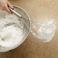 La technique pour réaliser une meringue française