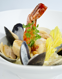 Recipe - Seafood risotto with a hint of curry Recipe - Seafood risotto with a hint of curry