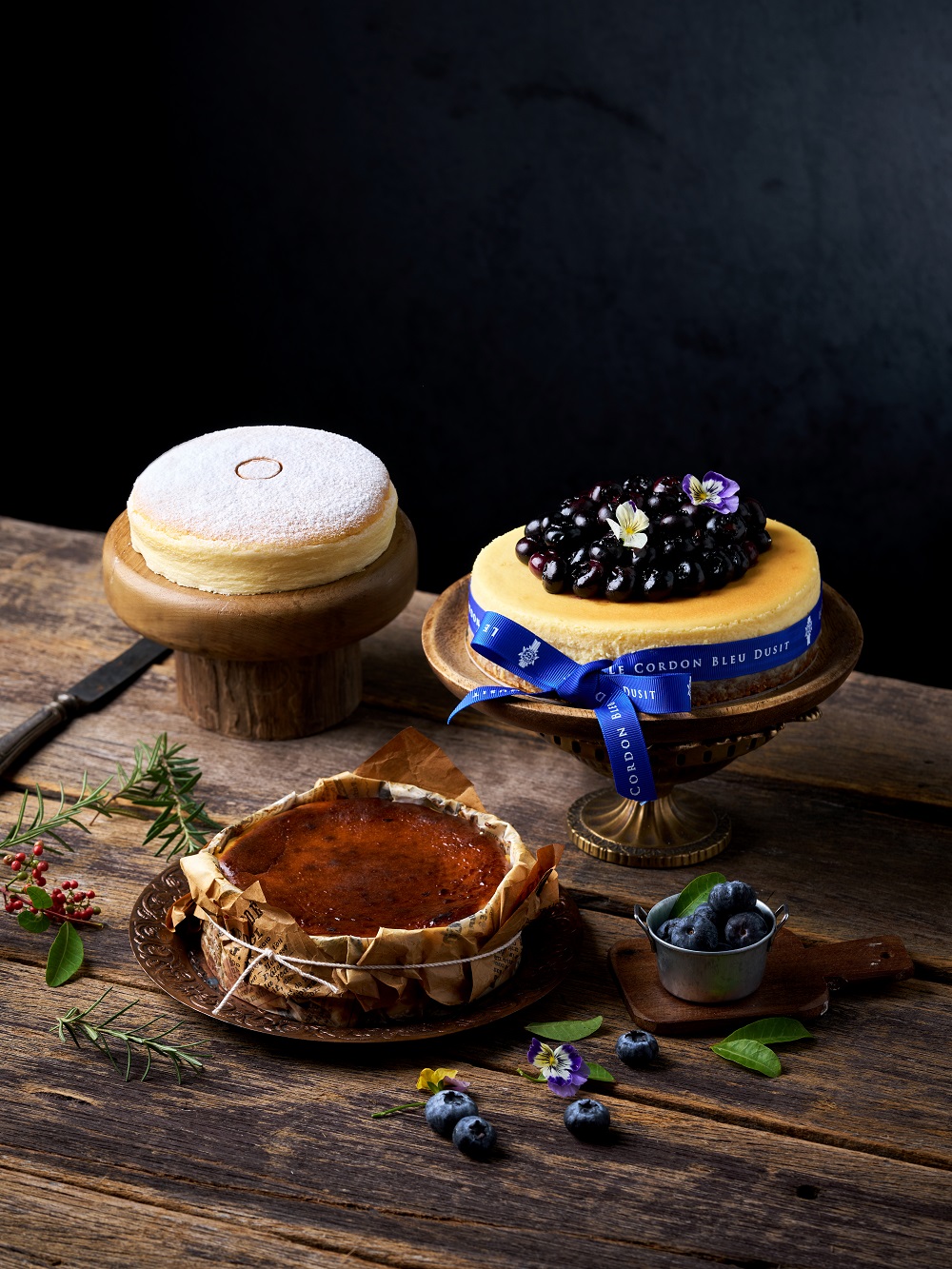 Trio of Classic Cheesecake Delights l Le Cordon Bleu Dusit