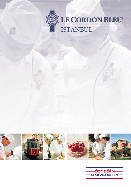 Le Cordon Bleu İstanbul Brochure