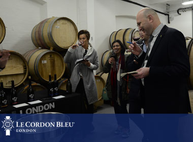 Diploma in Wine, Gastronomy and Management Students visited London Cru
