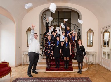 First graduation ceremony for the Boulangerie students