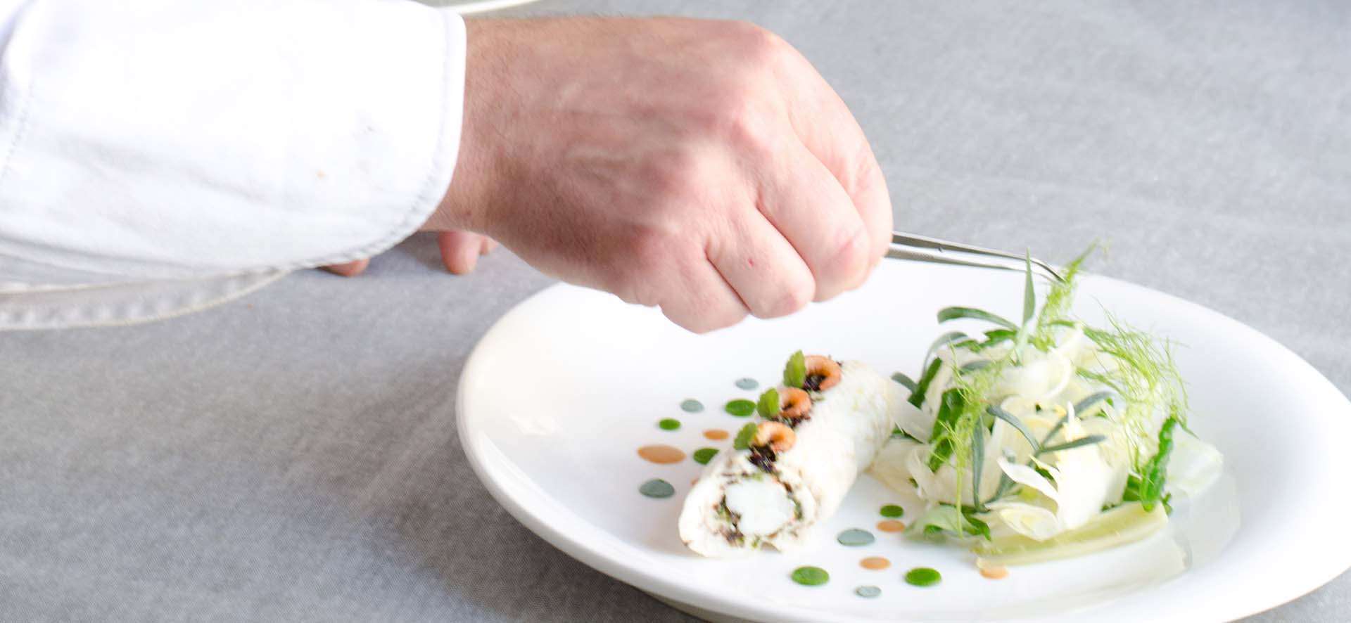 cuisine chef plating