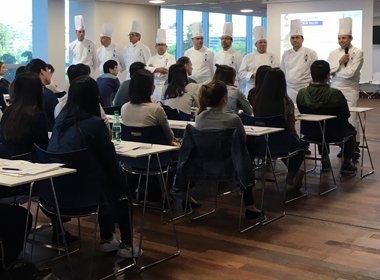 The new Le Cordon Bleu Paris institute welcomes its first intake of students alongside the Seine