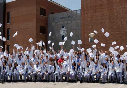Javier Olleros, godfather of the 19TH class of graduates of Le Cordon Bleu Madrid