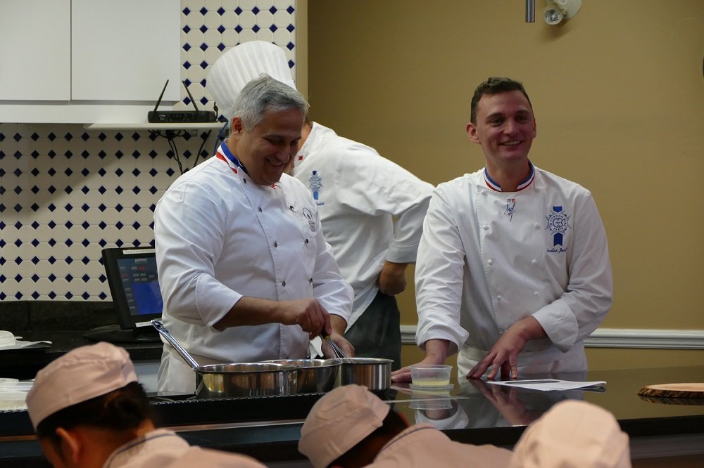 Le Cordon Bleu Ottawa Students Learn from MOF Guest Chef Jean-Marc Guillot