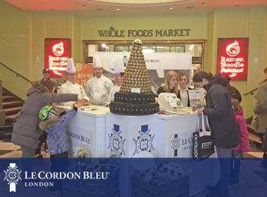 Le Cordon Bleu London visits Whole Foods Market