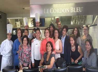 The Association of Spouse of Diplomats AC in Le Cordon Bleu Mexico!