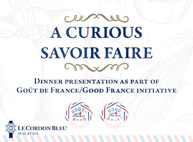 Goût de France/Good France Dinner 2017