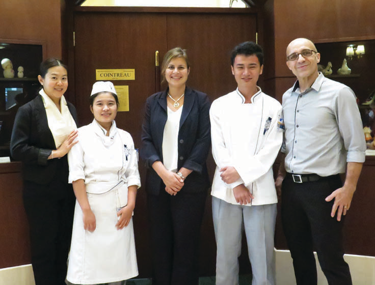 Le Cordon Bleu Dusit and its successful in sponsoring scholarships for the HCTC
