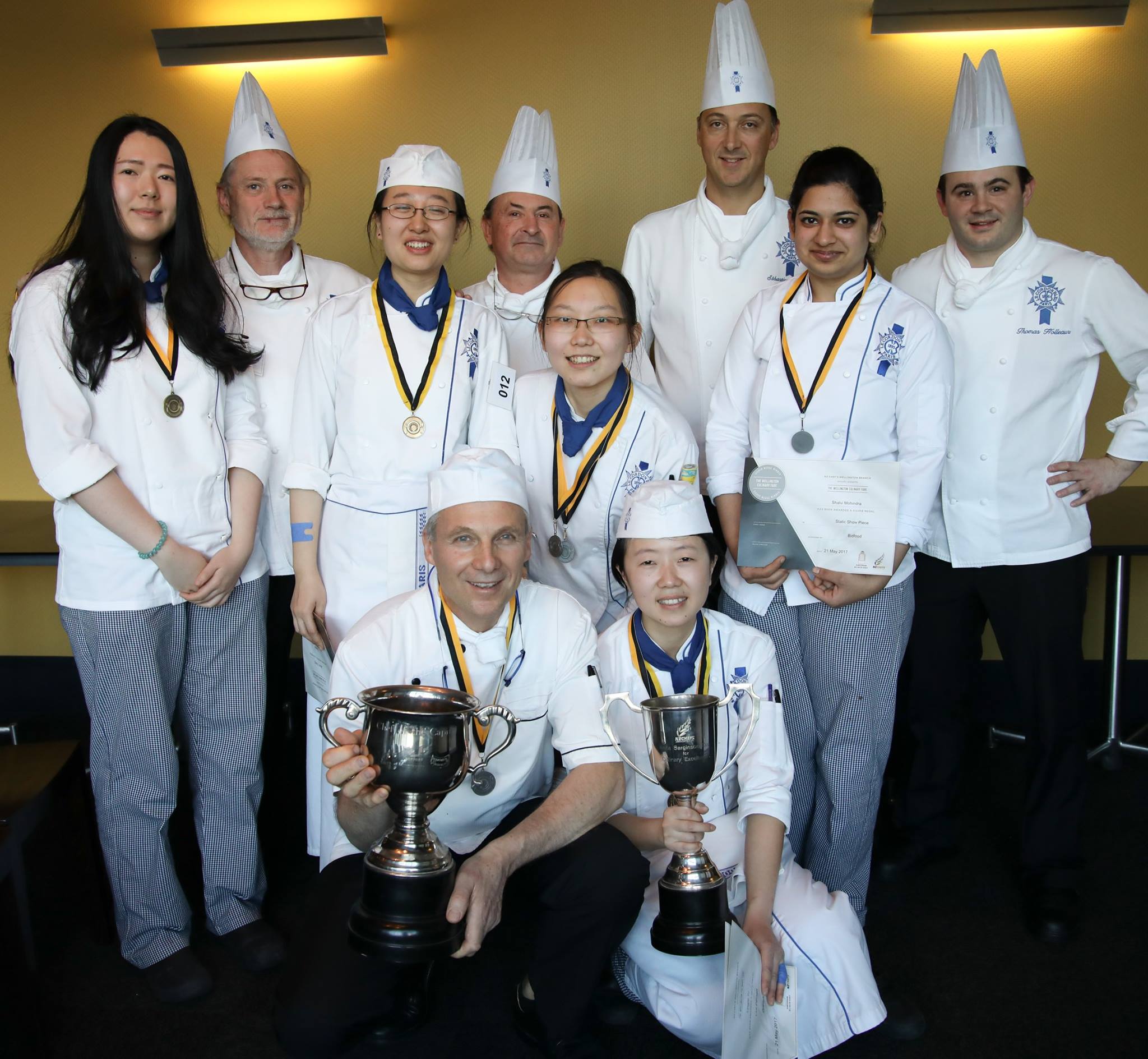 Le Cordon Bleu Students & Chef Lecturer Impresses Judges During NZChefs Competition