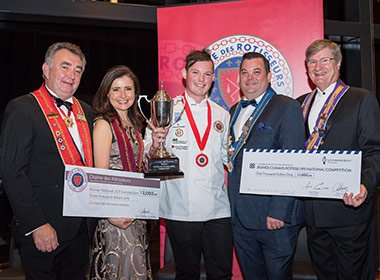 2017 National Final of the Bailliage’s Jeunes Chefs Rôtisseurs winner announced