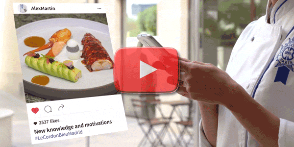 video study haute cuisine in Madrid