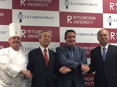 Le Cordon Bleu Japan and Ritsumeikan University deliver a collaborative programme next April!