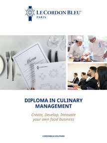 for form in application scholarship korea Cordon Bleu Brochures Le