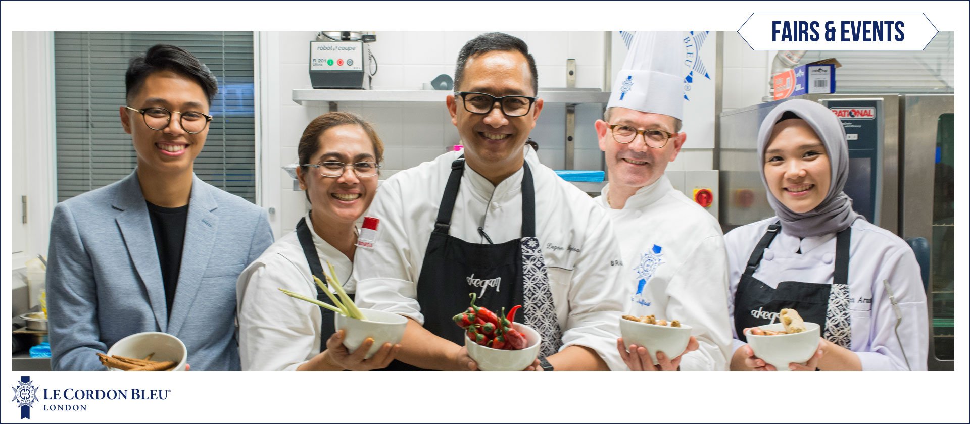 Degan Septoadji: Indonesian cuisine demonstration at Le Cordon Bleu London