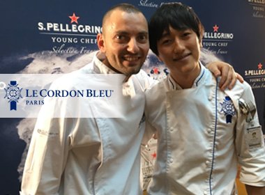 Antonio Buono wins the French final of the S.PELLEGRINO® YOUNG CHEF 2018 competition at Le Cordon Bleu Paris institute