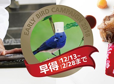 Early Bird Campaign 2018
