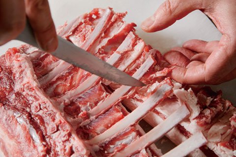 調理の基本実技
骨付き肉の扱い方