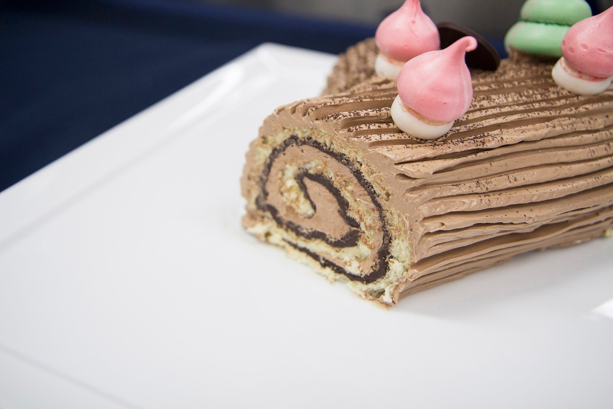 Christmas Log Cake