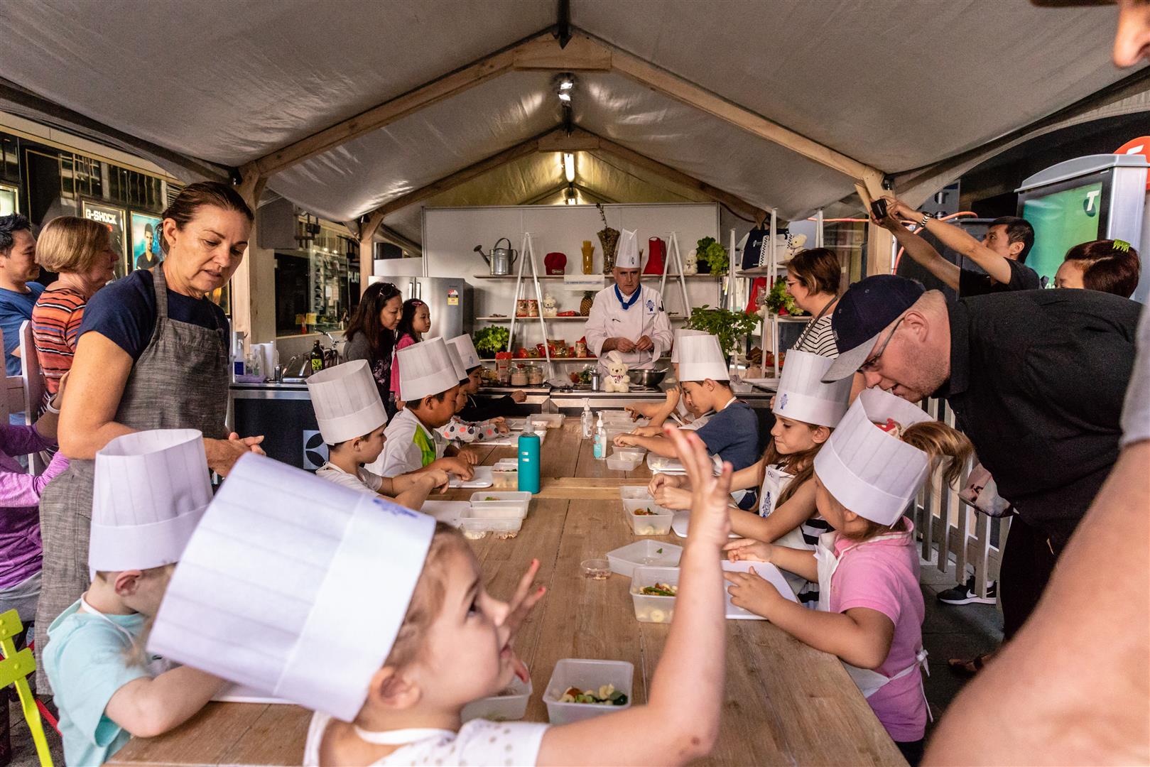 Master chefs inspire young foodies at Tasting Australia