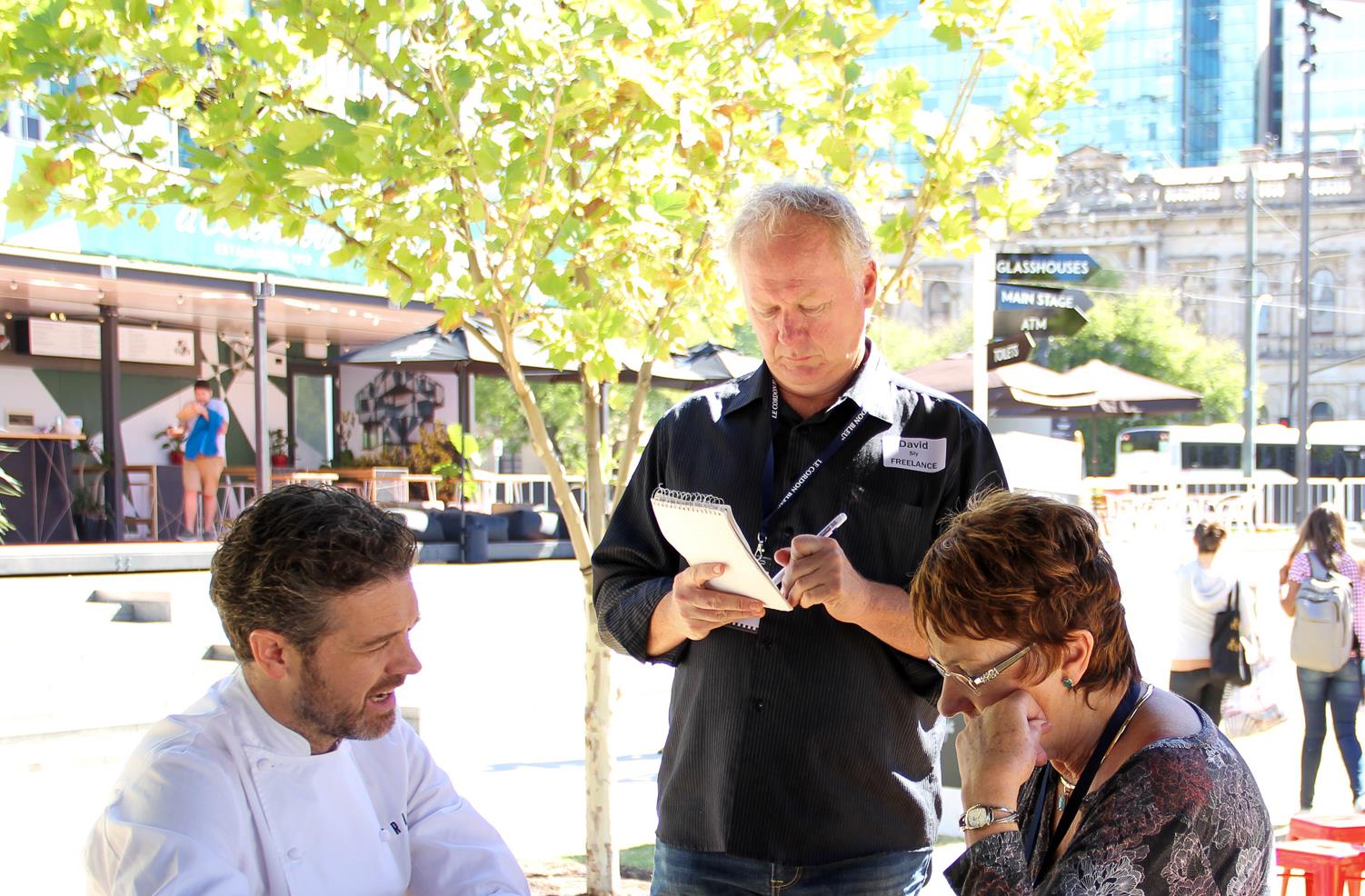 Budding writers take a slice of the action at Tasting Australia