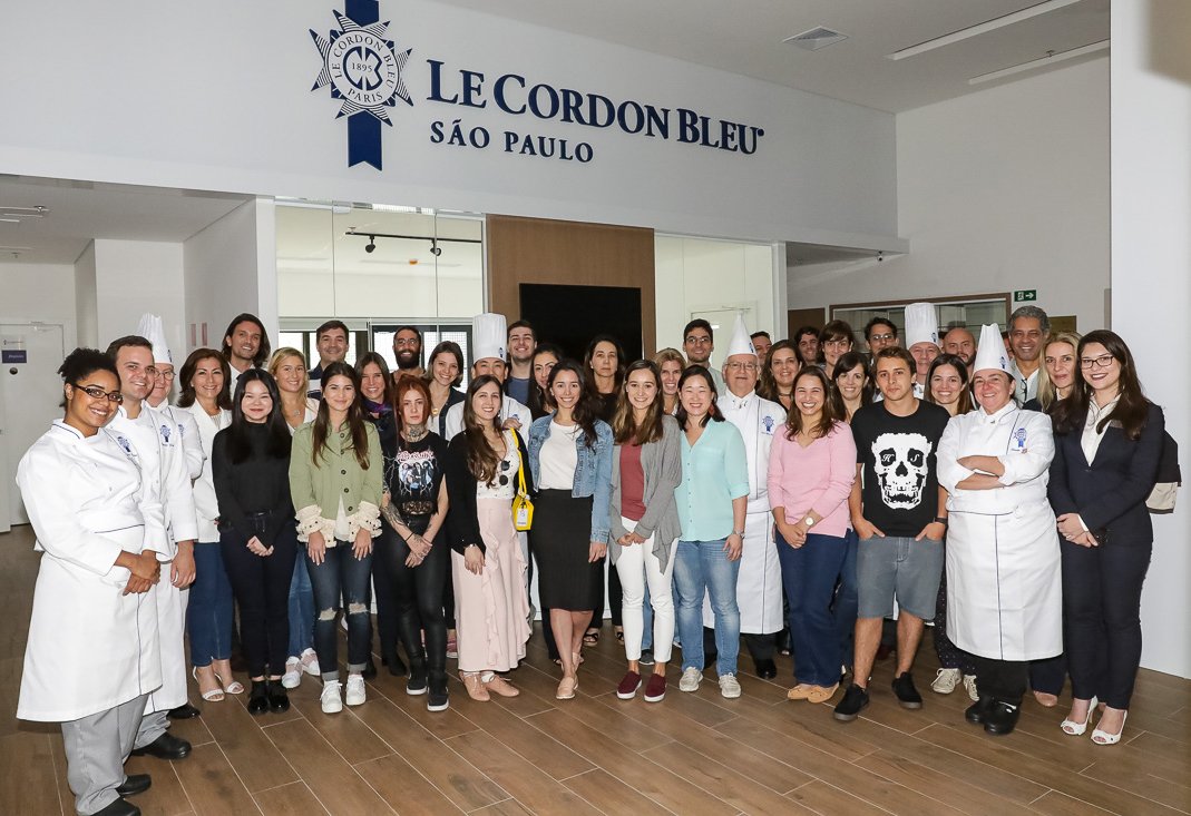 Boas-vindas aos estudantes do Le Cordon Bleu de São Paulo