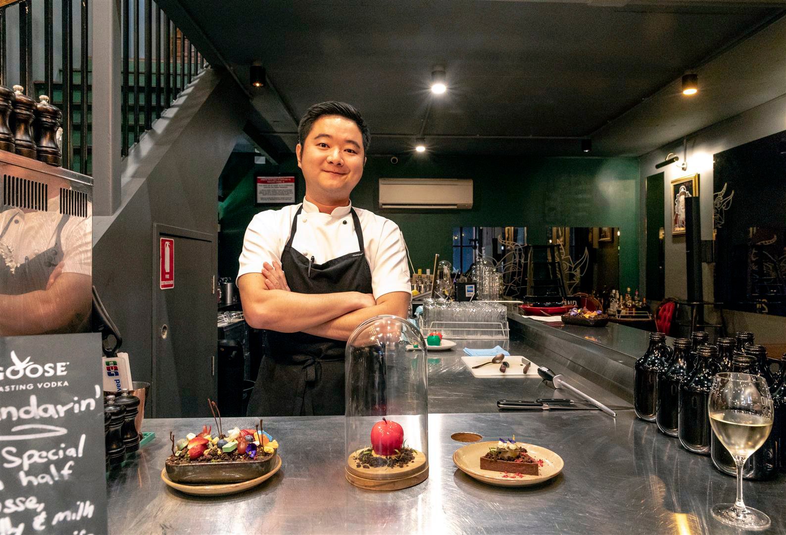 Award-winning pastry chef breaking the rules