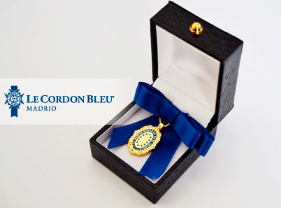 Le Cordon Bleu Madrid receives the “European Gold Medal for merit at work”