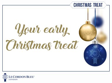 Your early Christmas treat from Le Cordon Bleu London