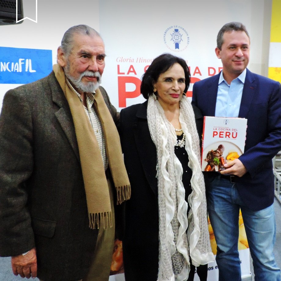 Le Cordon Bleu University presented The cuisine of Peru, traditional stories at the International Book Fair