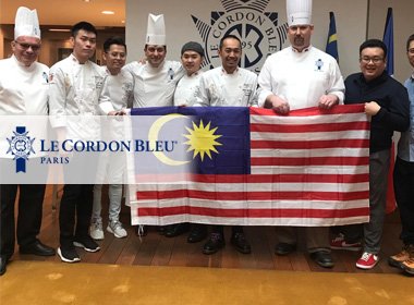 Team Malaysia, World Pastry Champion 2019 at Le Cordon Bleu Paris institute