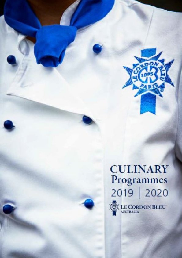 2019 2020 Culinary Programmes Brochure