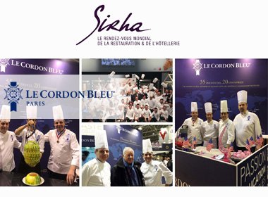 Rétrospective Le Cordon Bleu au SIRHA 2019