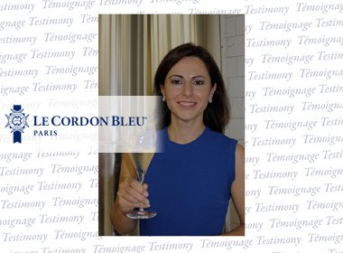 Demet Güzey, promotion Le Cordon Bleu Hautes Études du Goût 2014