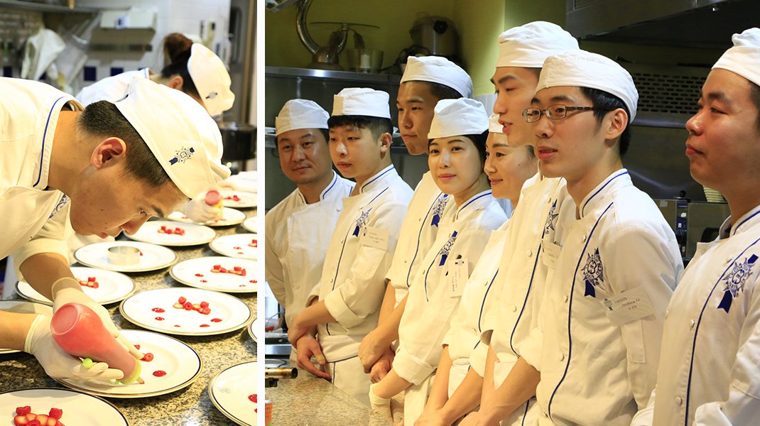 “Dîner Gourmand” event held for the first time at Kobe School
