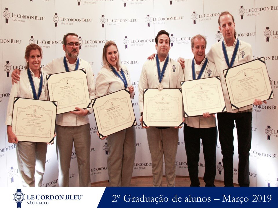 2nd Graduation of students Le Cordon Bleu São Paulo
