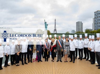 Le Cordon Bleu Paris celebrates the 130th anniversary of the Statue of Liberty in Paris