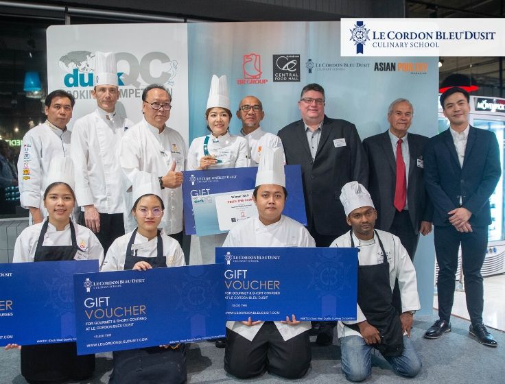 Le Cordon Bleu Dusit Chef has joined the judging panel of Duck Meat Quality Cooking Competition 2019