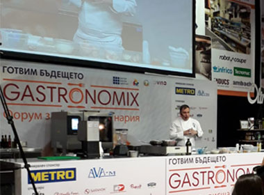 Culinary Director & Chef Emil Minev speaks at Gastronomix 2020 forum