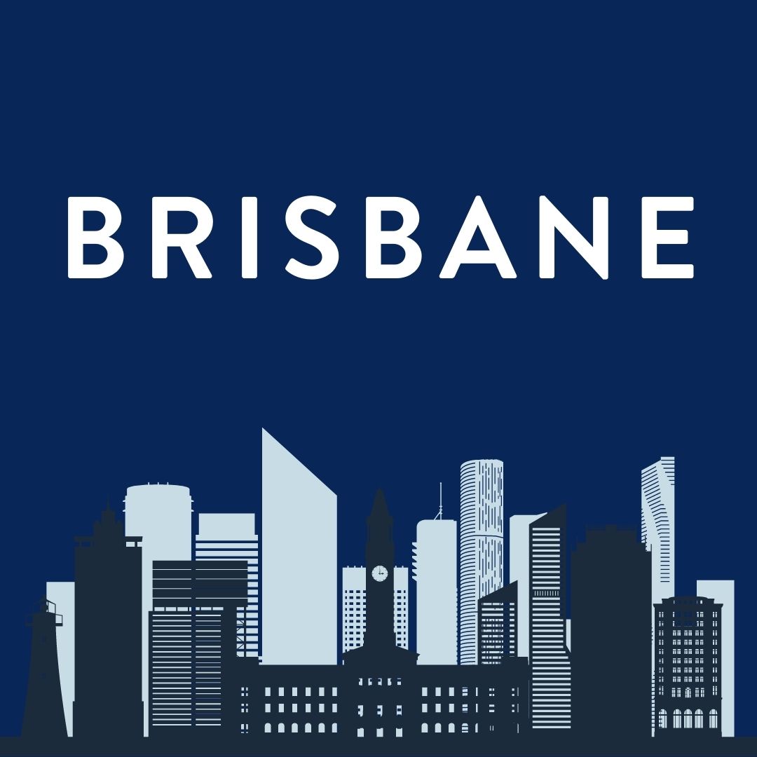 Outline of Brisbane city skyline