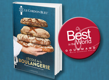 L’École de la Boulangerie remporte le prix du meilleur « livre culinaire professionnel » au Gourmand World Cookbook Awards