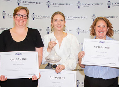 Winner of the Wine Scholarship by Le Cordon Bleu