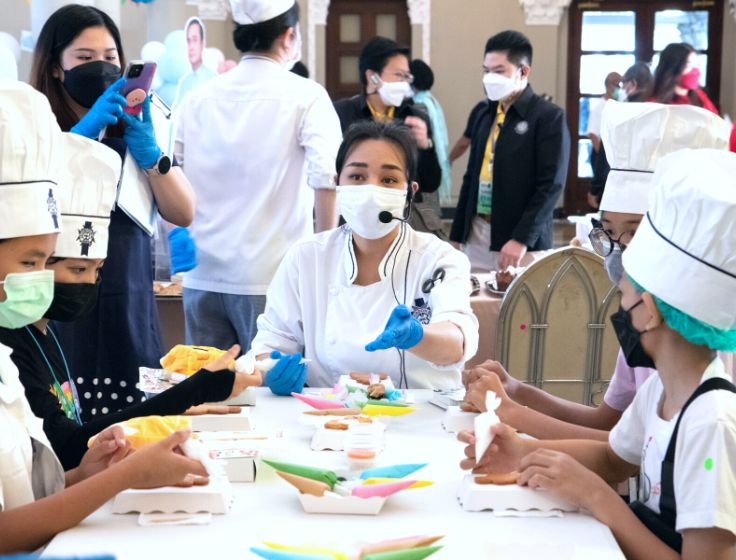 Le Cordon Bleu Dusit joined National Children's Day 2023 at Government House of Thailand