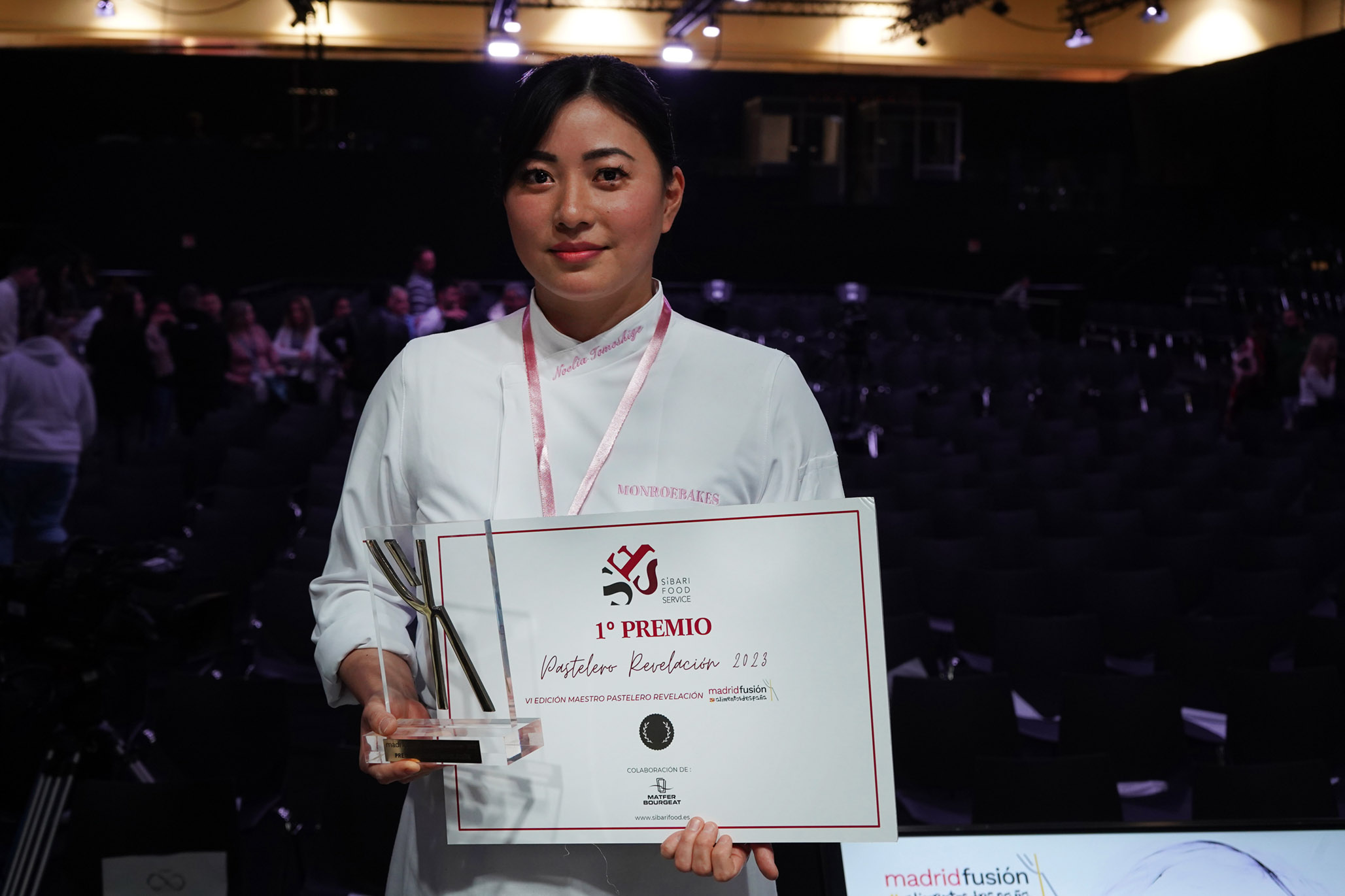 Le Cordon Bleu Madrid Alumna, Noelia Tomoshige, Wins the Breakout Pastry Chef Title at Madrid Fusión 2023