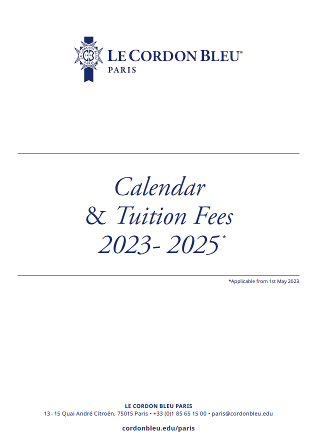Calendar - Tuition Fees