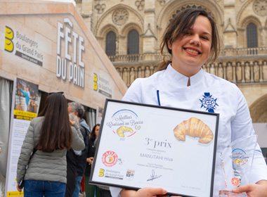 Meilleur Croissant du Grand Paris: an alumna wins third place