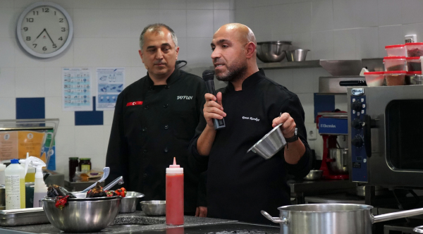 Le Cordon Bleu Madrid received chef Umut Karakuş during the Turkish Gastronomy Week