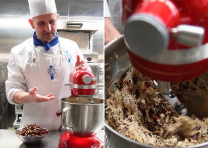 Chef tip: How to fold fruit using the new KitchenAid mixer