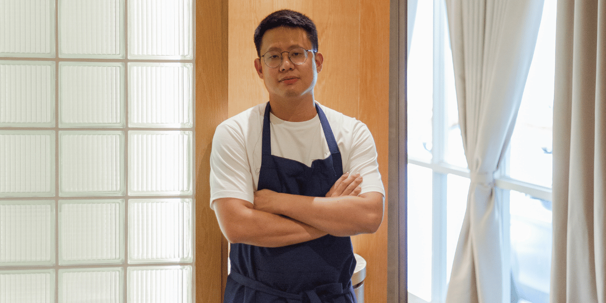 Chef Jonhson Wong has won the Michelin Guide Young Chef Award